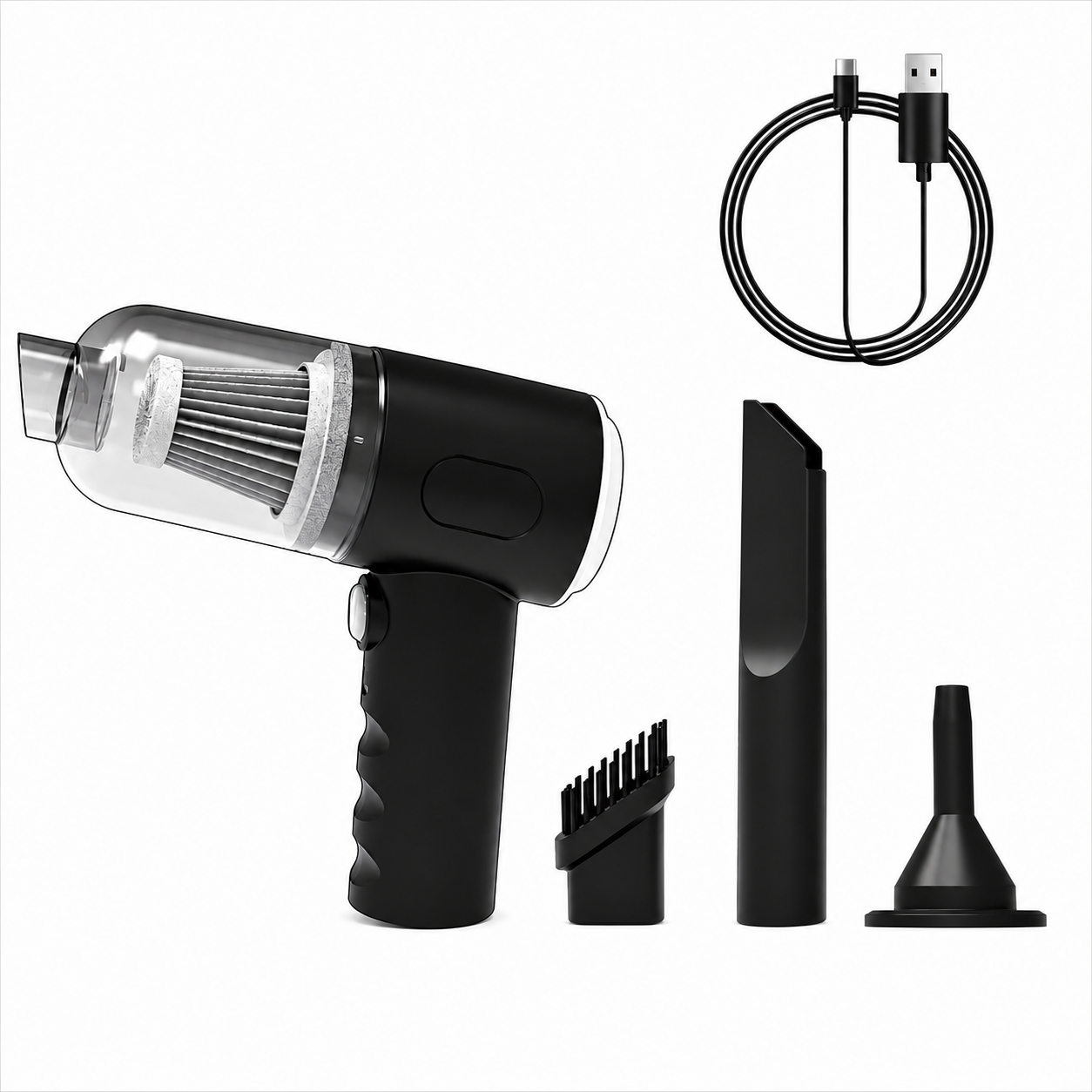 Accessoires du mini aspirateur sans fil FREEVAC™ avec embouts de nettoyage